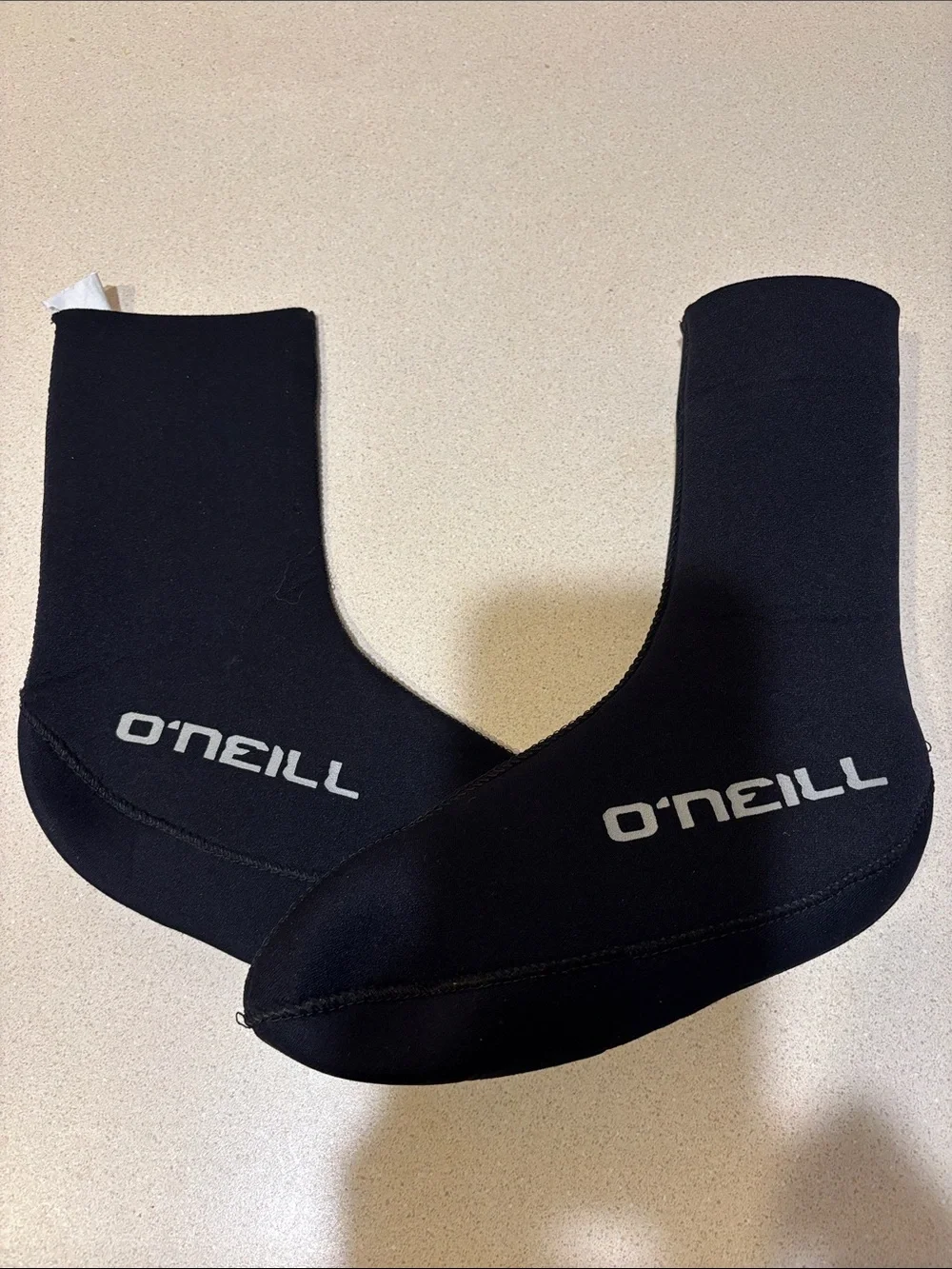 O'Neill Black Neoprene Boot Socks with White Logo